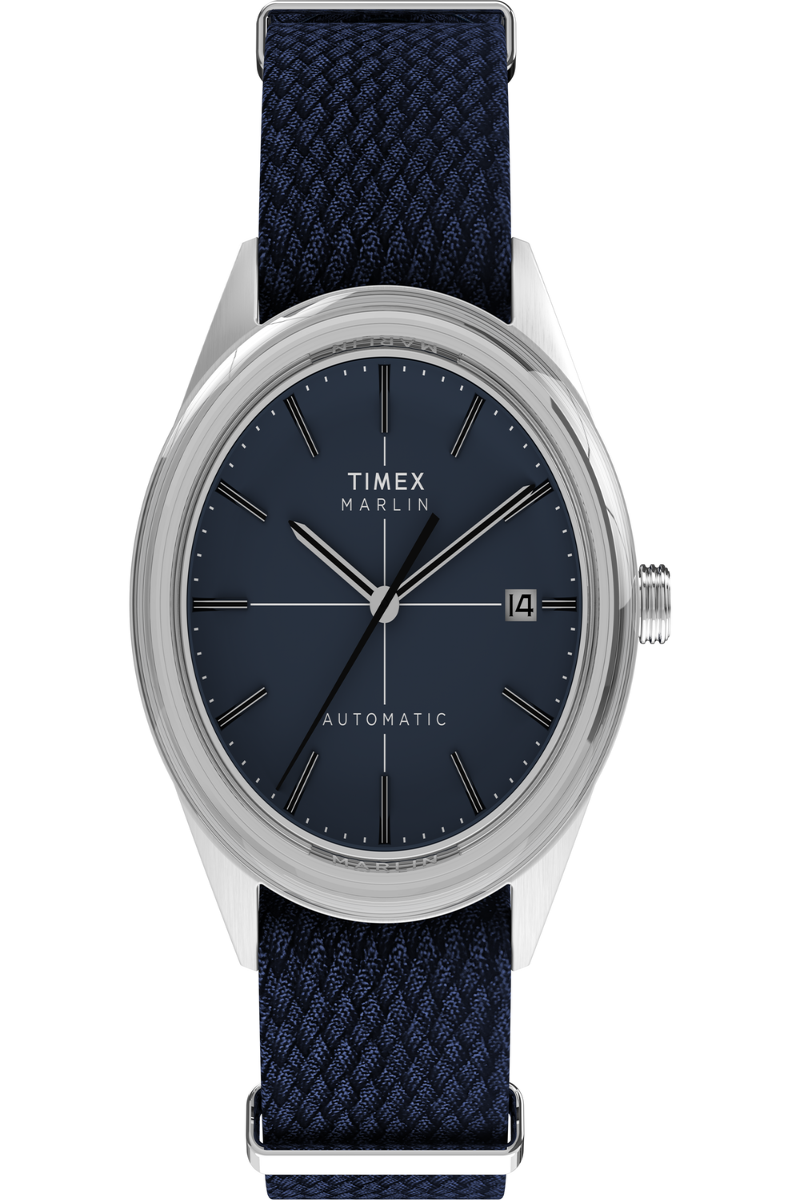Marlin Jet Automatic 38mm Fabric Strap Watch