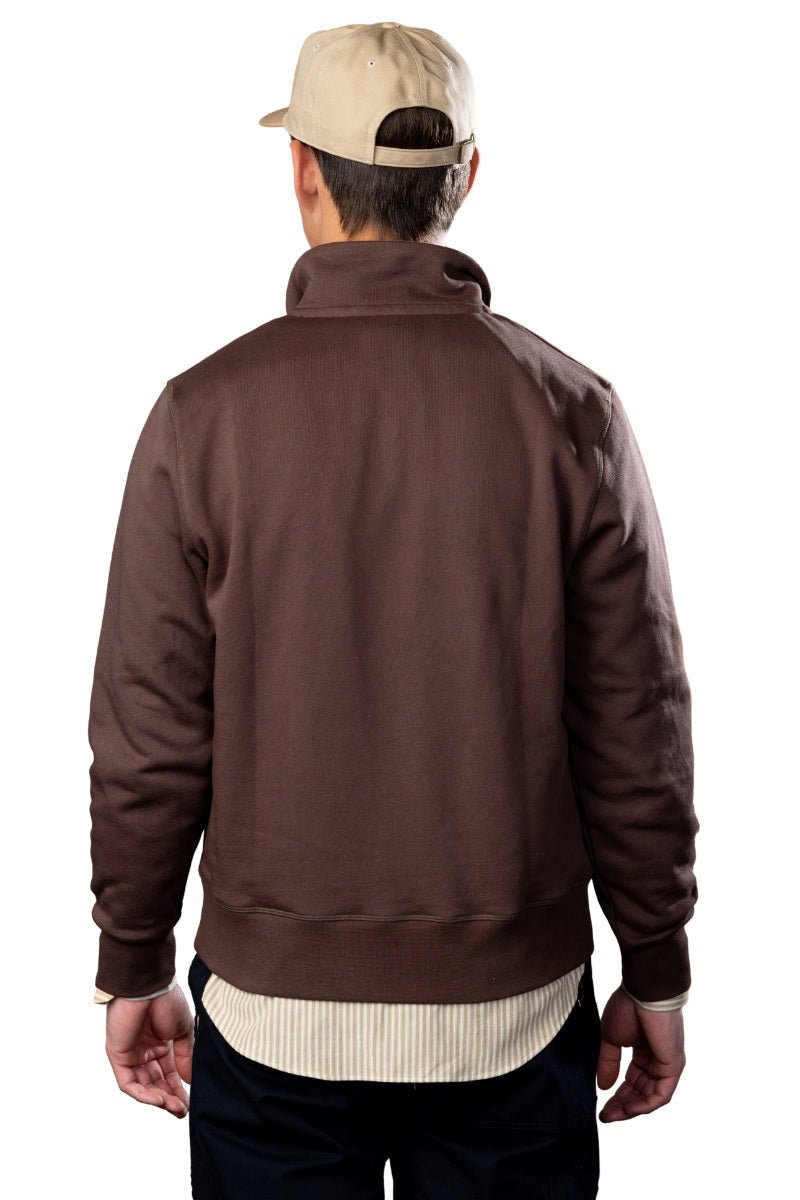Brown E.H.C Quarter Zip