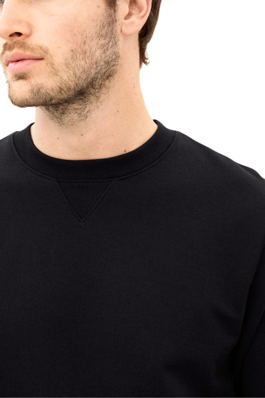 Handvaerk -Varsity Sweatshirt - Black