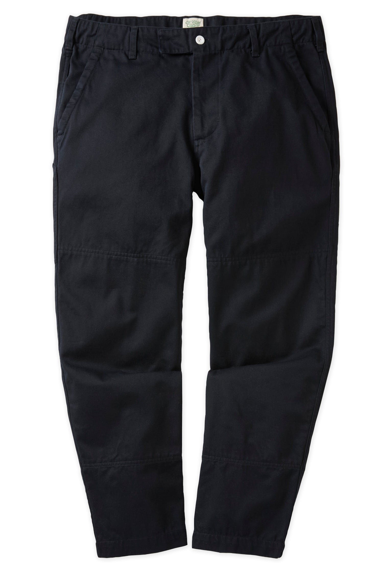 Navy Cotton Twill Double Knee Rugby Pant