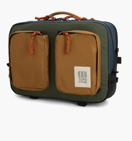 Topo Global Briefcase - Olive/Dark Khaki