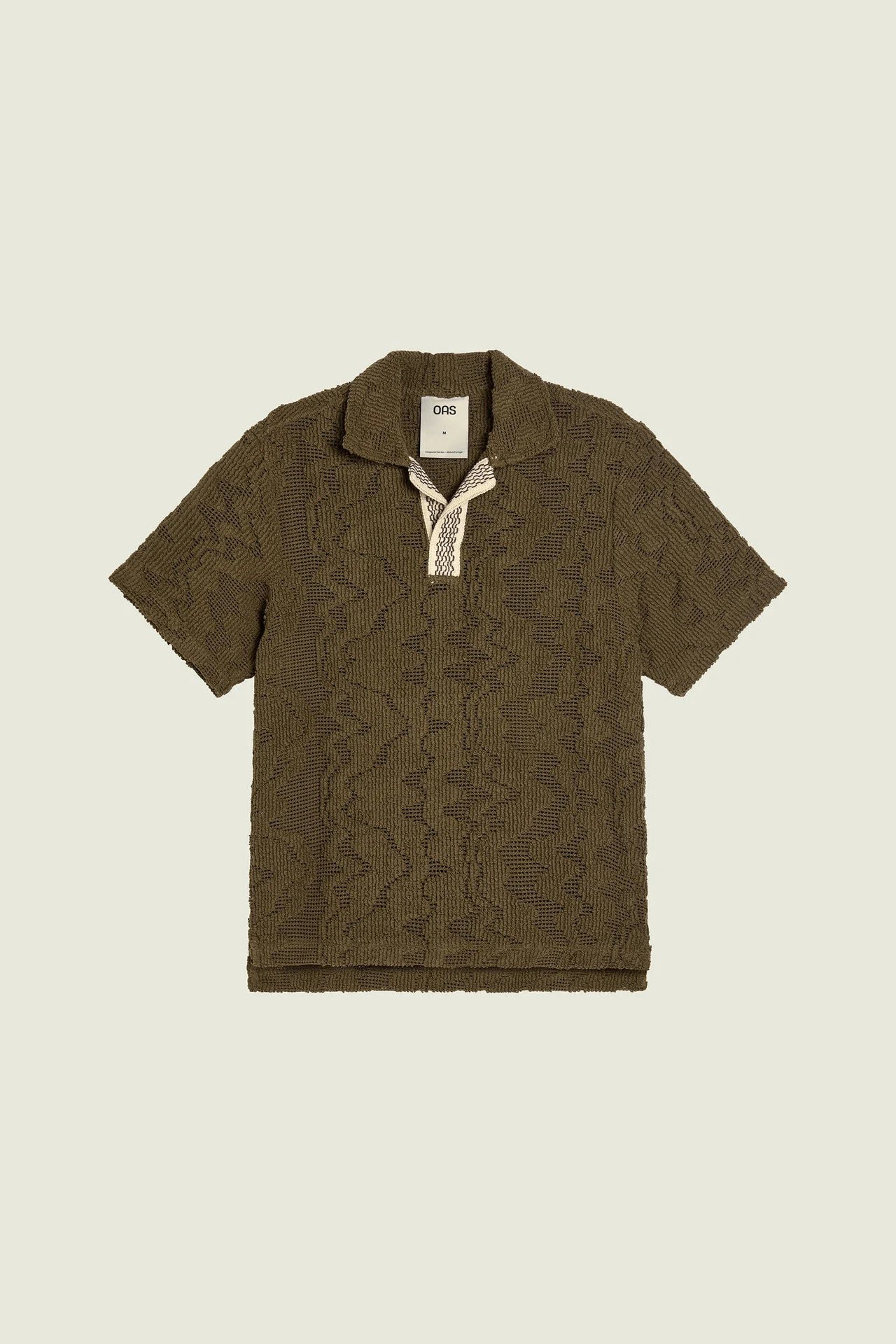 Oas - Pine Verve Palmer Crochet Shirt